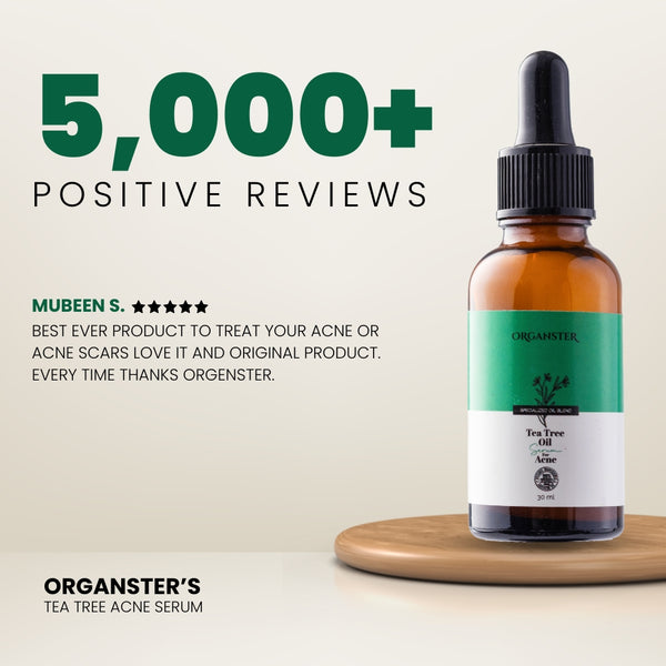 5000+ Postive Review  Tea Tree acne serum