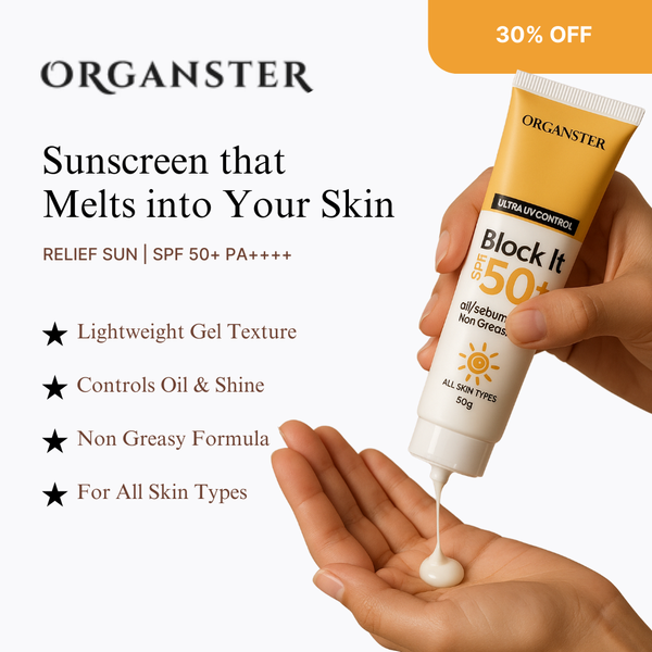 Sunblock - Transparent Sunscreen - SPF 50+ – Organster